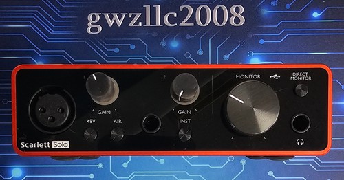 Focusrite scarlett solo - focusrite, 3a