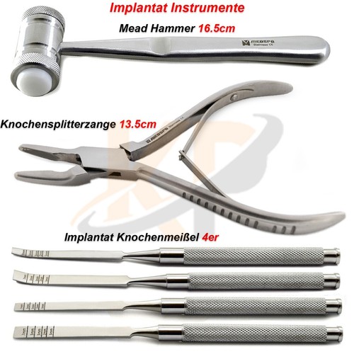 Luer pinza scalpello cavo