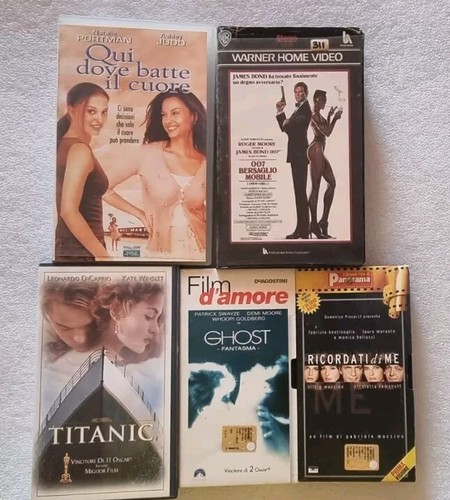 Vhs titanic ghost - vhs,
