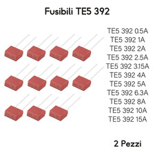 2 PEZZI fusibili TE5 392 da
