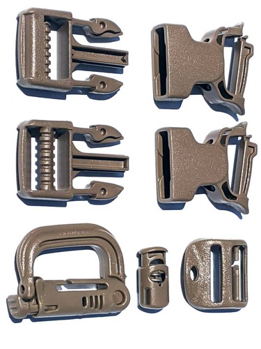Usmc coyote buckle - set, kit