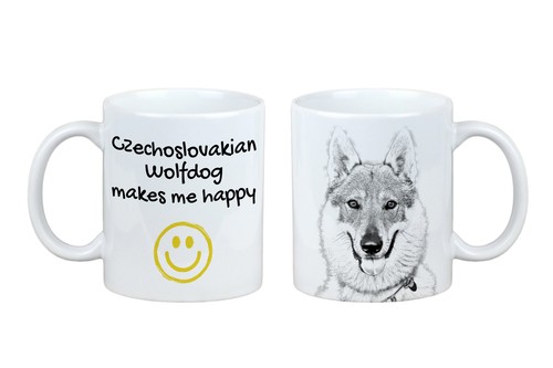 Cane lupo cecoslovacco tazza - cecoslovacco,