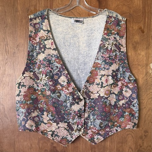 Gilet vintage forelli - gilet,