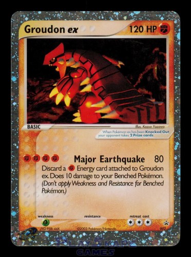 Pokemon card groudon 002 - card,
