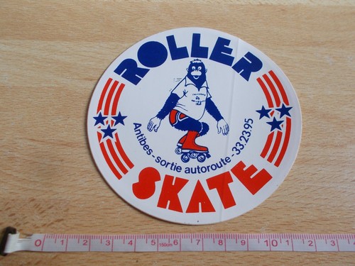 Adesivo vintage roller skate - adesivo,