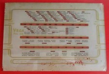 Scala parlante per radio d'epoca Vega 526 - non è una riproduzione