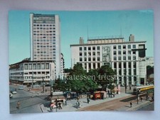 MILANO Piazza Covour TRAM chiosco giornali vecchia cartolina 42