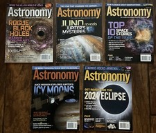 Lot of 5 Issues of Astronomy