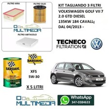 TAGLIANDO 3 FILTRI OLIO