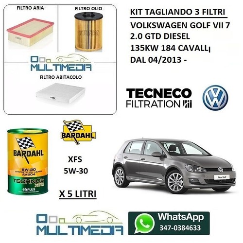 Tagliando filtri olio - 3,