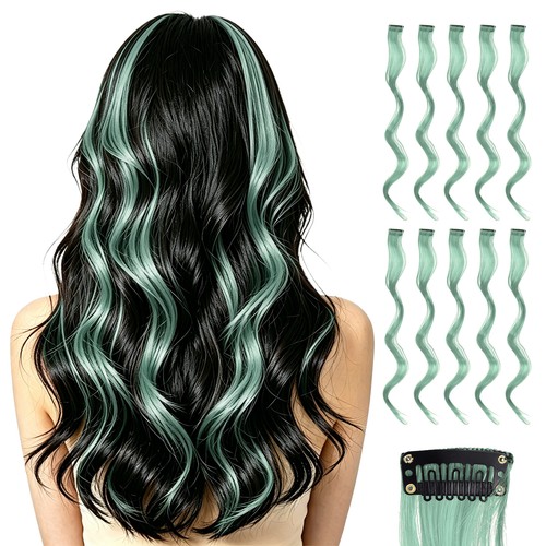 Pezzi clip colorata in - 10,
