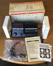 Nuovo con scatola - Radio Orologio Ross vintage con lettore cassette personale (staccabile) FM AM