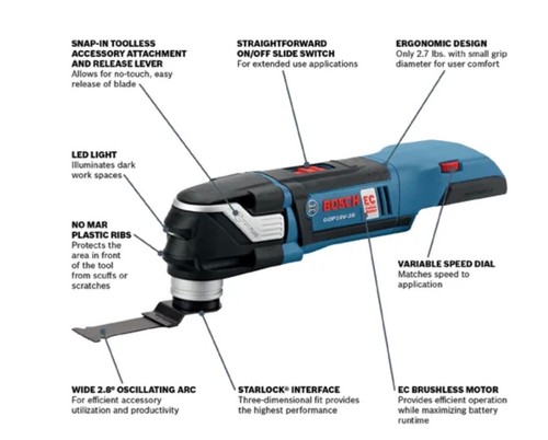 Bosch gop18v 28n utensile - bosch, gop18v-28n