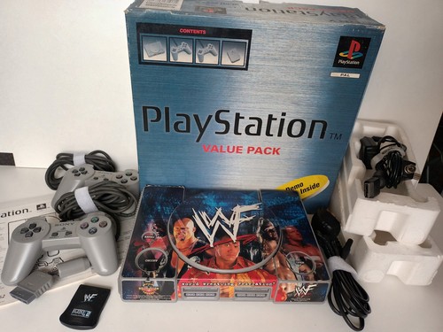 Playstation ps1 boxata con - ps1,