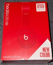 CUFFIE CABLATE BEATS BY DR. DRE SOLO HD INZUPPATE DI COLORE ROSSO ANCORA SIGILLATE NUOVE