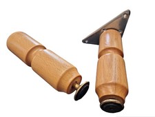 Piede in Legno Frassino per Mobili Cucina mm. 40X180 Pz. 4 MITAL