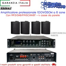 Amplificatore 100v 350w - 100v/350w, 6