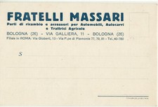 6633 BOLOGNA FRATELLI MASSARI RICAMBI AUTO TRATTRICI AGRICOLE