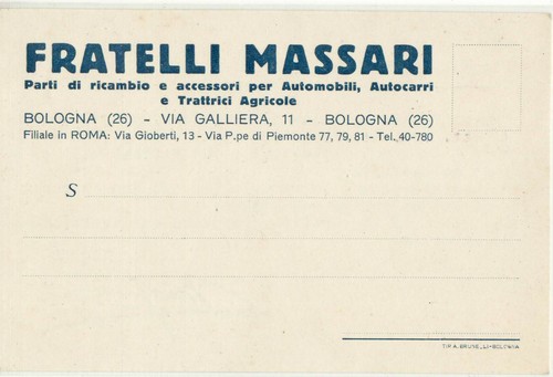 6633 bologna fratelli - fratelli, massari
