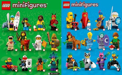 Lego minifigure serie - lego,