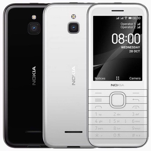 Nokia 8000 dual sim nero - nokia,