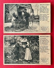 2 x Cartolina pubblicitaria