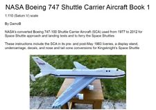 Istruzione PDF LEGO scala 1:110 NASA Boeing 747 Shuttle Carrier Aircraft