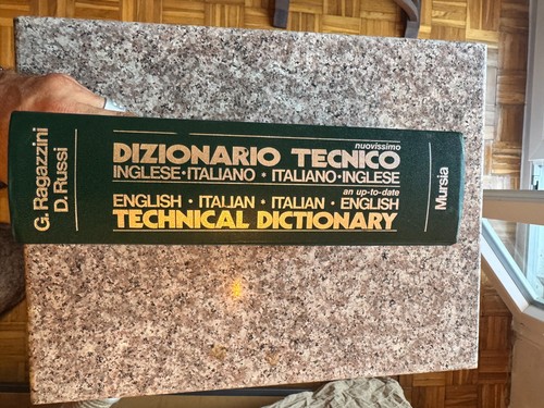 Dizionario tecnico - dizionario,