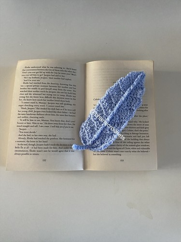 Crocheted bookmark - crocheted,
