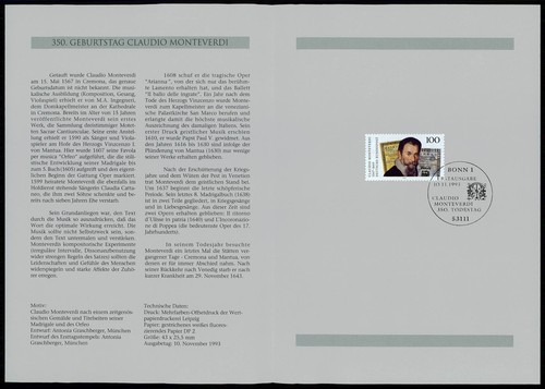 Germania folder 1993 - germania,