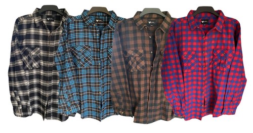 Camicia uomo flanella quadri