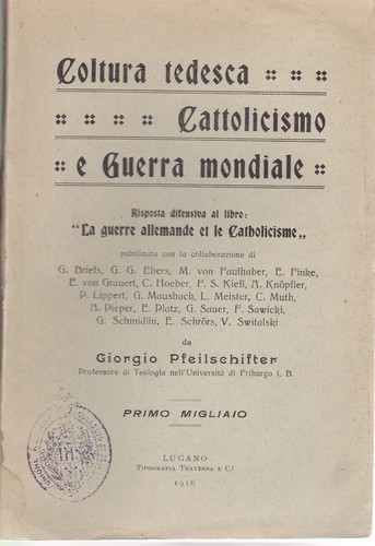 Cultura tedesca cattolicismo - tedesca,,