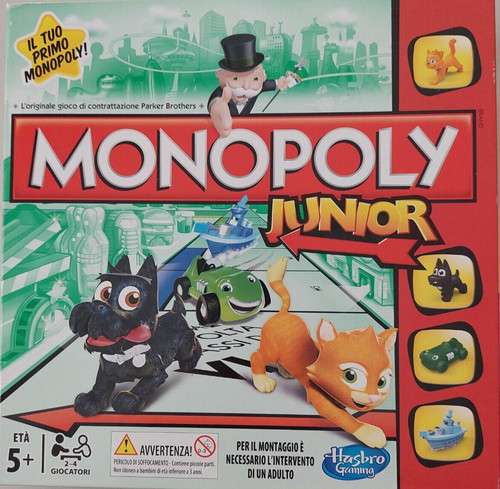 Monopoli junior gioco - junior, di