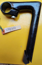 STELO IN LEGA LEGGERA VERNICIATO NERO 80,5 mm USATO ATTACCO MANUBRIO BICI