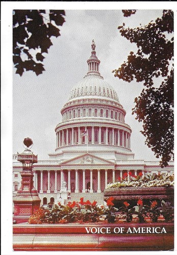 Qsl radio voice america - qsl, of