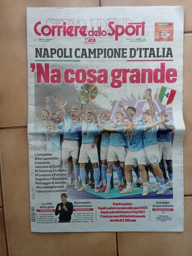 Corriere dello sport napoli - corriere,