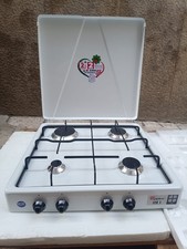 Parker Fornello 4 fuochi a gas Gpl con valvola di sicurezza made in italy 542GPS