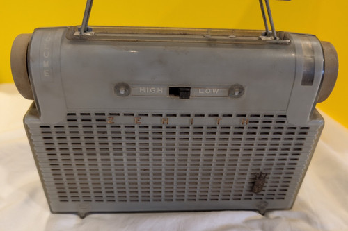 Radio transistor a - transistor, am