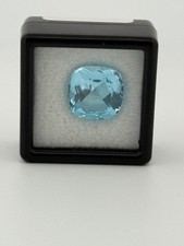 topazio azzurro cuscino 9,34ct natural