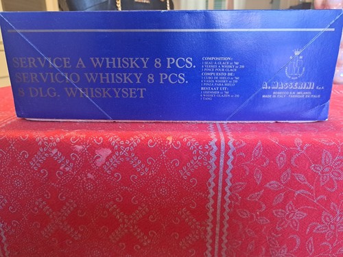 Servizio wisky pezzi a - 8,