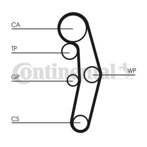 Contitech kit cinghia - contitech,