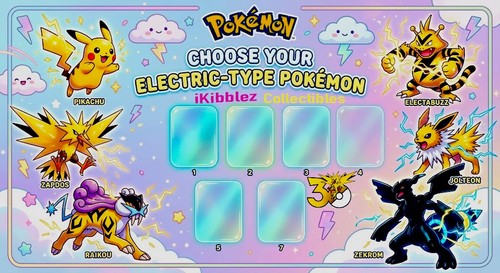 Carte pokemon lampo elettrico - carte,