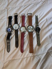 Lotto di 5 orologi uomo nuovi,tomi,,bijoux terner,paidu,lsvtr,