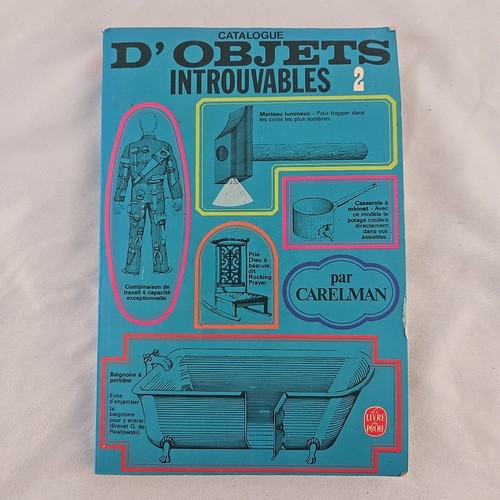 Rare catalogue objets - catalogue, d'objets
