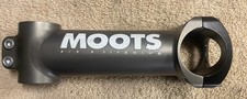 Moots TI Stelo 120 mm 0 gradi 31,8 1-1/8° con piastra frontale nera