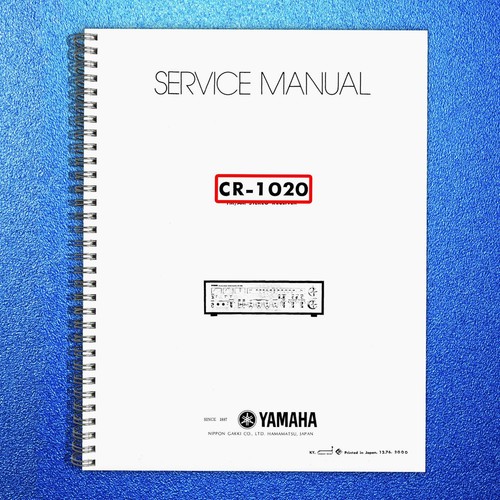 Yamaha 1020 am - cr-1020, stereo