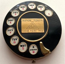 Quadrante telefonico vintage 1953 Salvador Dalì Elsa Schiaparelli punta cedro compatta