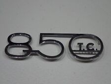 FIAT ABARTH 850 TC EMBLEMA FREGIO STEMMA LOGO SCRITTA ORIGINALE D'EPOCA NOS