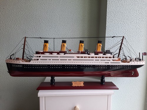 Modello nave titanic legno - modello,