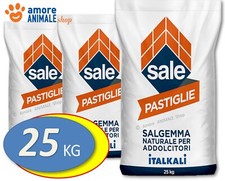 ITALKALI SALE PURO in PASTIGLIE → 10 / 25 Kg - DEPURATORI piscina e ADDOLCITORI